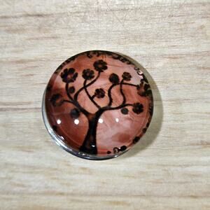 Snap Jewelry Tree Of Life Cabochon Button Fits Ginger Noosa Accessories